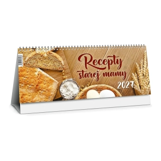 Stolový kalendár - Recepty starej mamy 2027